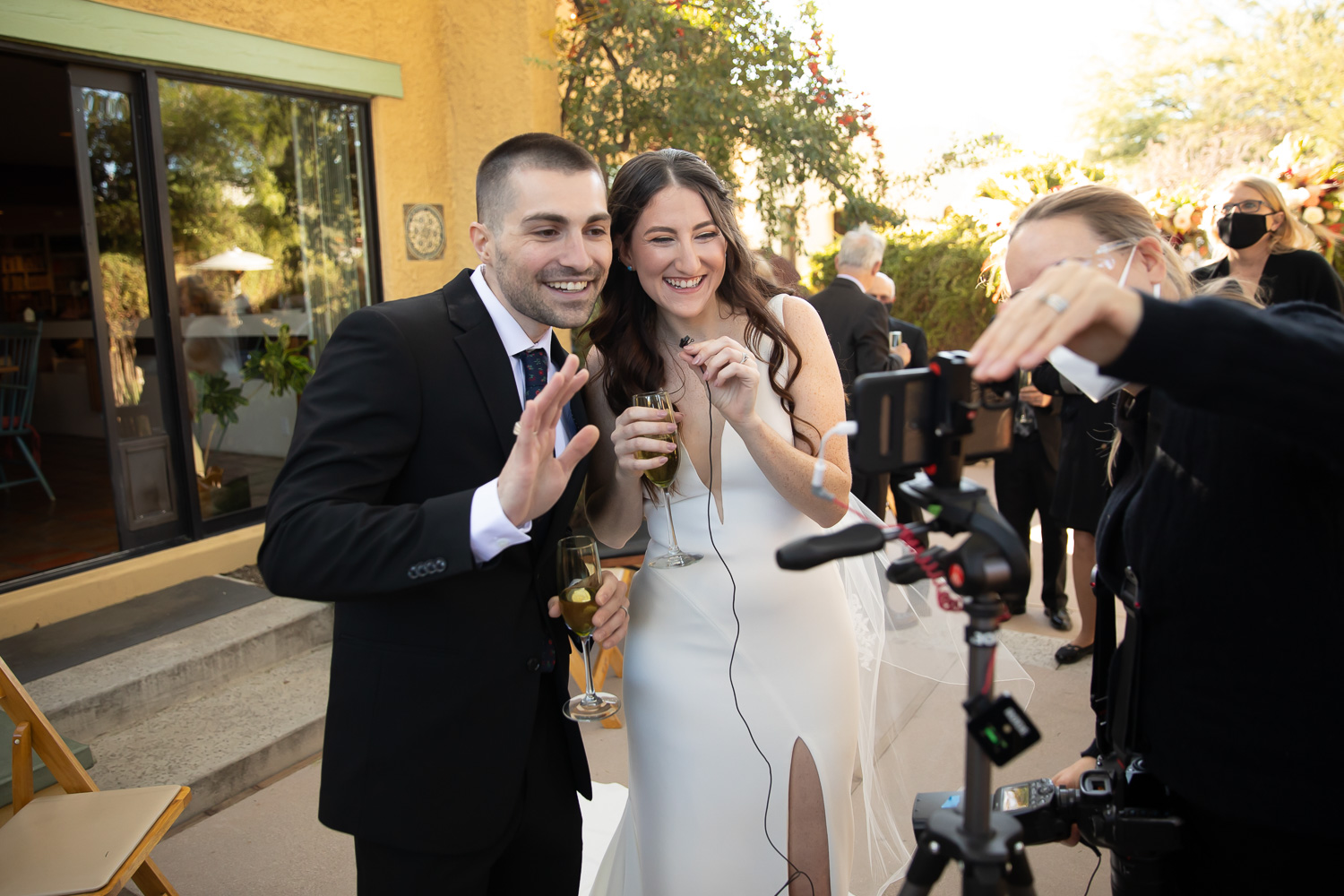 live streaming wedding in Tucson Arizona