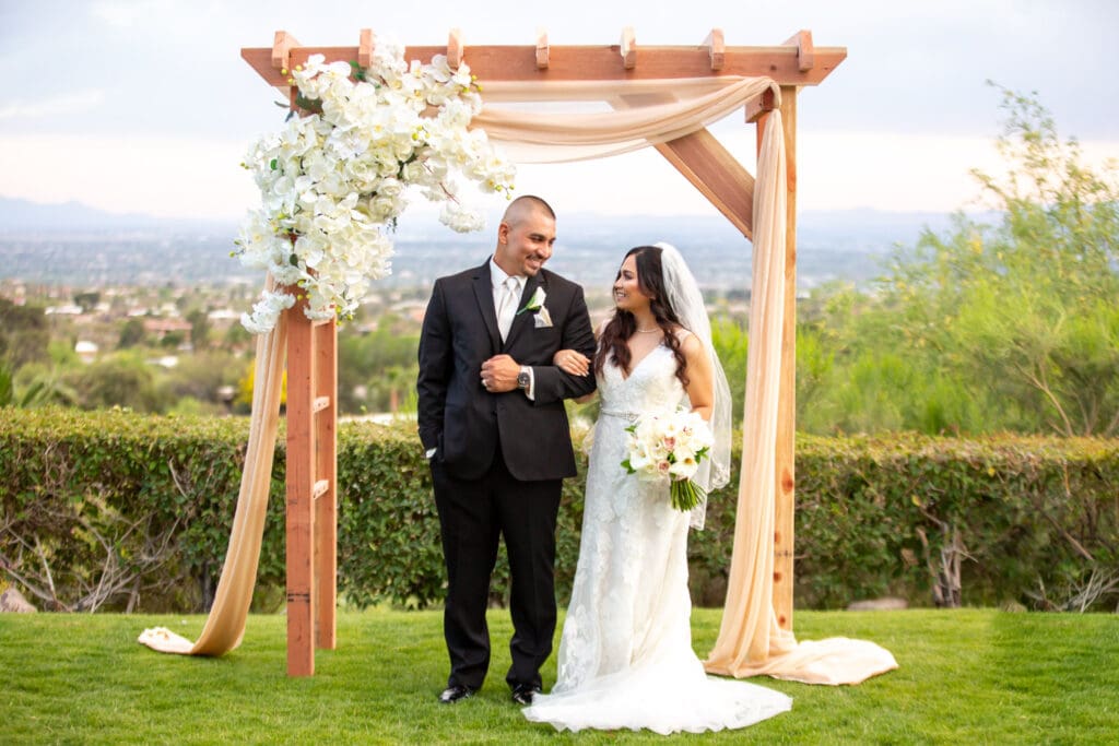 Skyline Country Club lawn wedding