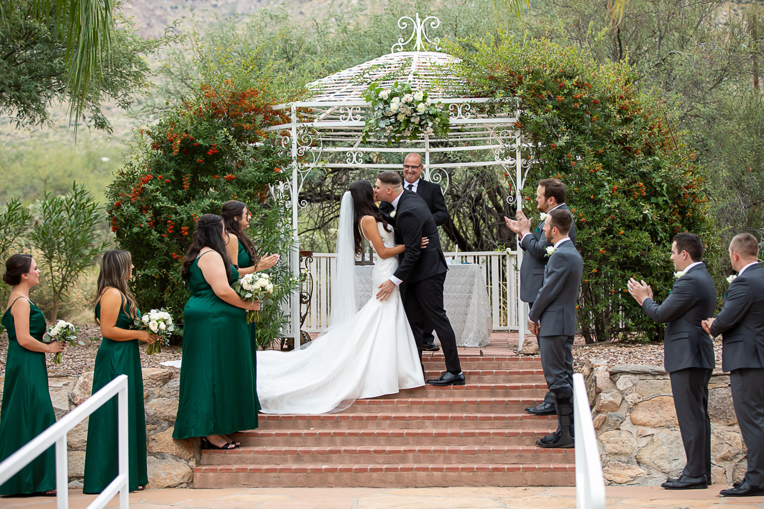 Buttes at reflections wedding